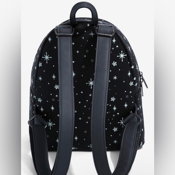Loungefly Kuromi Crystal Ball Glow-In-The-Dark Mini Backpack - Picture 3 of 3